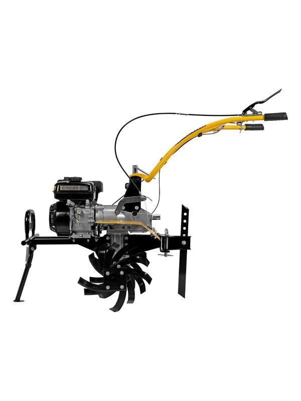 Мотоблок DPT-370X, 7 л.с, дисковое сцепление, ширина 90 см, глубина 35 см, фрез 3 х 4, ВОМ, передачи 3В/1Н Denzel