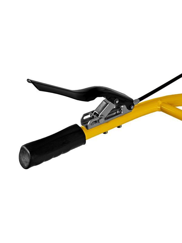 Мотоблок DPT-370X, 7 л.с, дисковое сцепление, ширина 90 см, глубина 35 см, фрез 3 х 4, ВОМ, передачи 3В/1Н Denzel