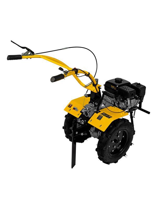 Мотоблок DPT-370X, 7 л.с, дисковое сцепление, ширина 90 см, глубина 35 см, фрез 3 х 4, ВОМ, передачи 3В/1Н Denzel