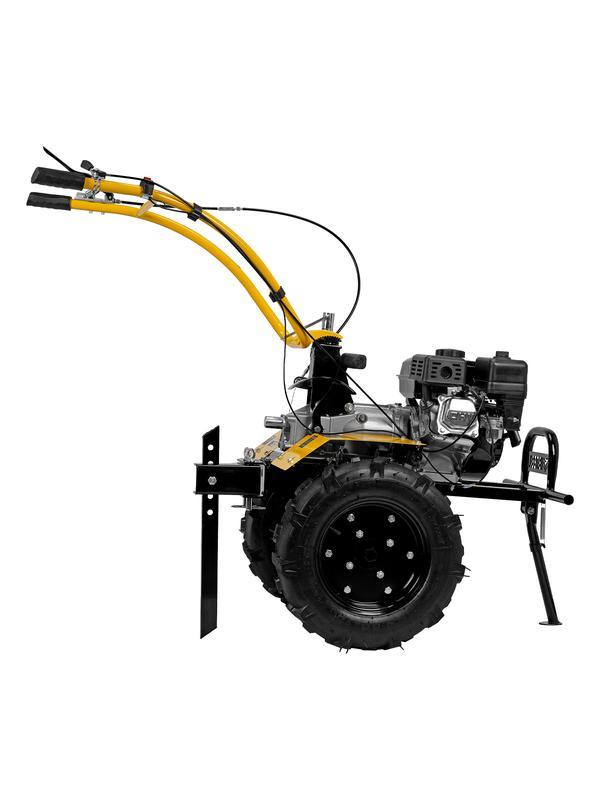 Мотоблок DPT-370X, 7 л.с, дисковое сцепление, ширина 90 см, глубина 35 см, фрез 3 х 4, ВОМ, передачи 3В/1Н Denzel