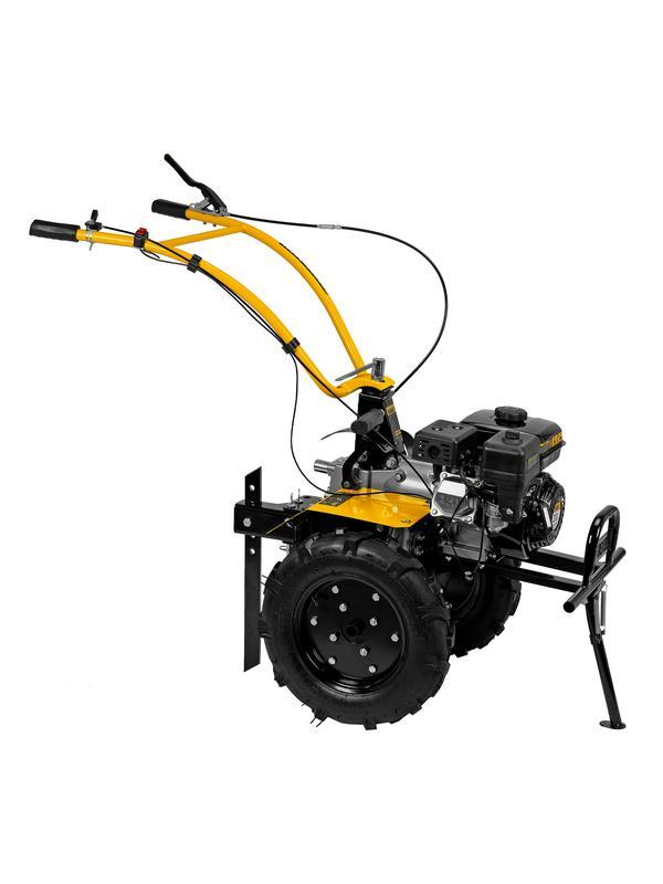 Мотоблок DPT-370X, 7 л.с, дисковое сцепление, ширина 90 см, глубина 35 см, фрез 3 х 4, ВОМ, передачи 3В/1Н Denzel