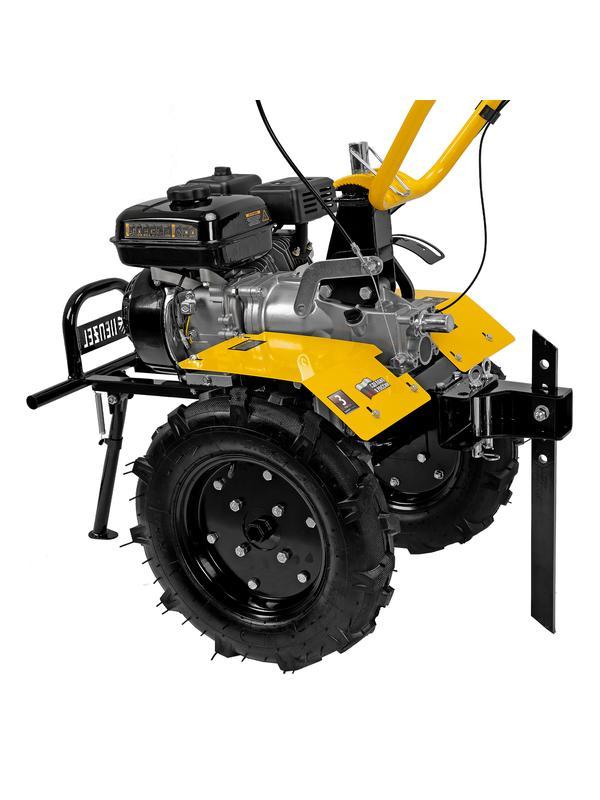 Мотоблок DPT-370X, 7 л.с, дисковое сцепление, ширина 90 см, глубина 35 см, фрез 3 х 4, ВОМ, передачи 3В/1Н Denzel