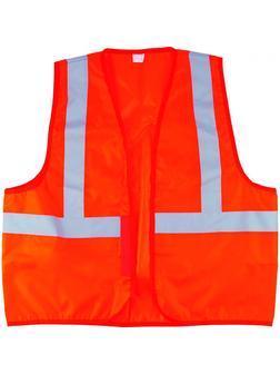 Жилет сигнальный, оранжевый, размер XL Сибртех