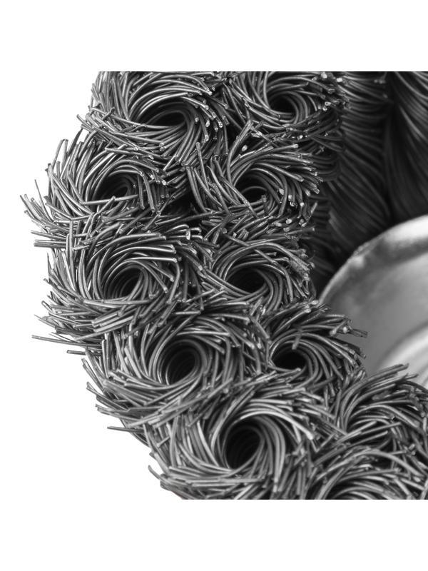 Щетка для УШМ, 100 мм, М14, 