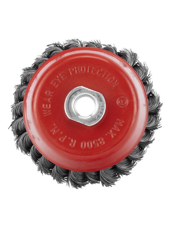 Щетка для УШМ, 100 мм, М14, 