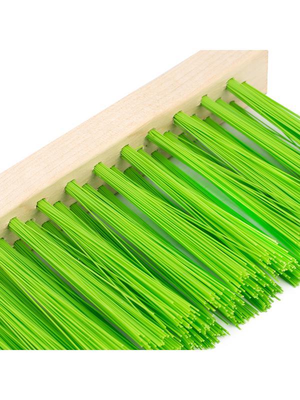 Щетка-сметка трехрядная, 320 мм, деревянная ручка Сибртех