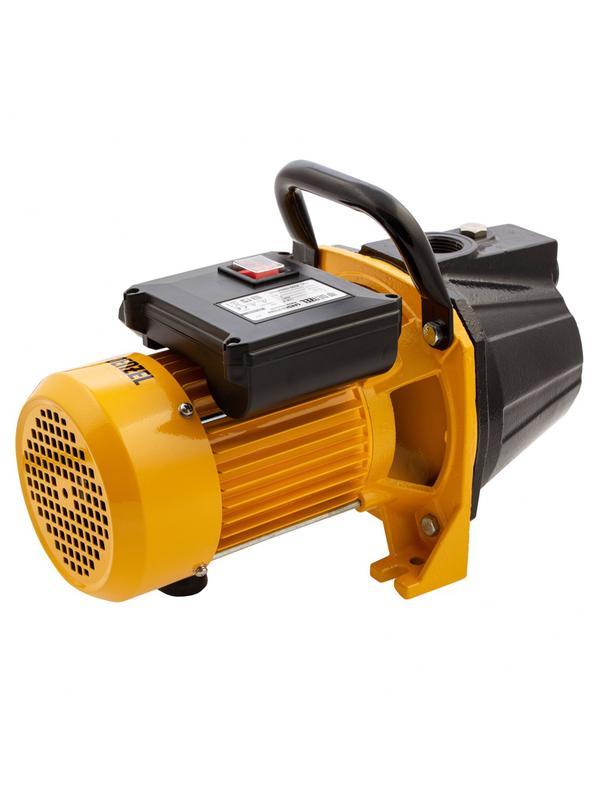 Садовый поверхностный насос GP1100C, 1100 Вт, 4500 л/ч, подъем 46 м, чугун Denzel