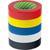 Набор изолент ПВХ цветных 15 мм х 10 м, 5шт/уп, 130 мкм Сибртех