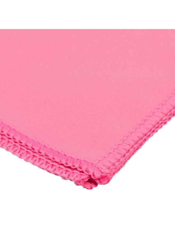 Салфетка из микрофибры для оптики, стекол и зеркал, 350 x 300 мм, коралловая, Home Palisad