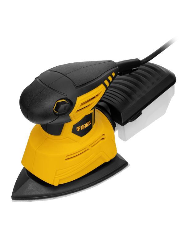 Машина плоскошлифовальная вибрационная 2 в 1 VDS-2, 130 Вт, 14000 об/мин Denzel