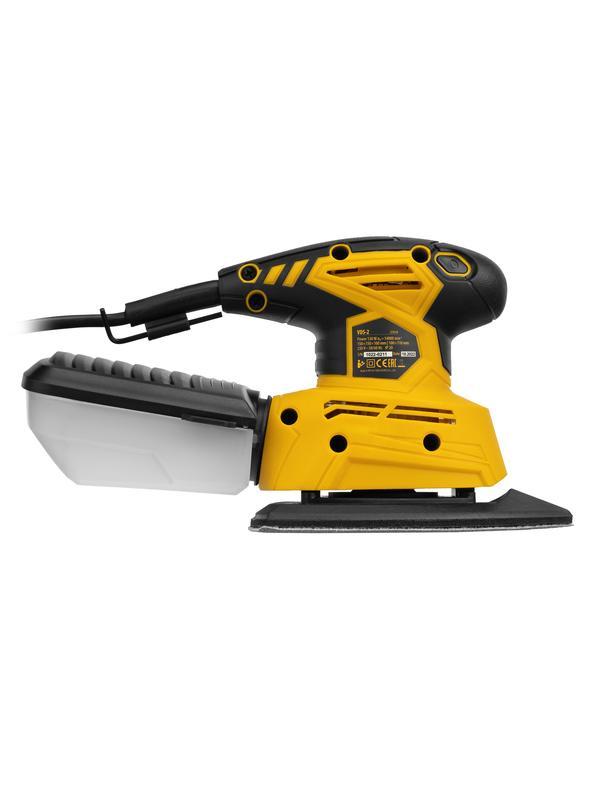 Машина плоскошлифовальная вибрационная 2 в 1 VDS-2, 130 Вт, 14000 об/мин Denzel