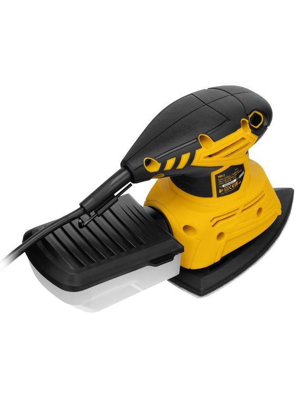 Машина плоскошлифовальная вибрационная 2 в 1 VDS-2, 130 Вт, 14000 об/мин Denzel