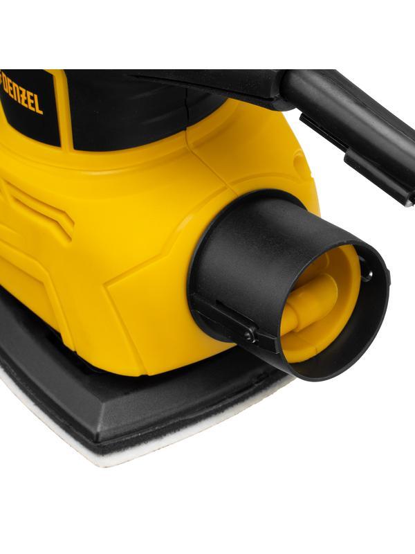 Машина плоскошлифовальная вибрационная 2 в 1 VDS-2, 130 Вт, 14000 об/мин Denzel