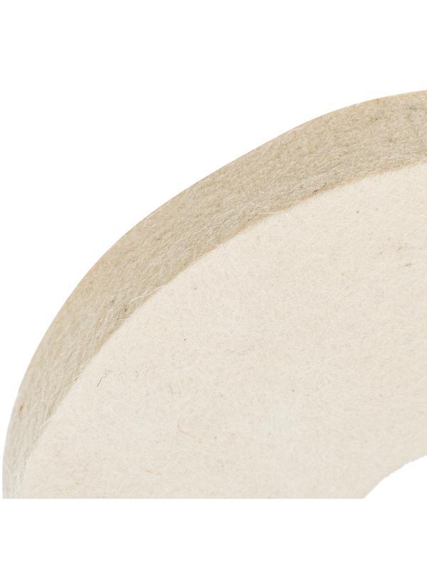 Круг полировальный из натурального войлока, 125 х 20 х 32 мм Matrix