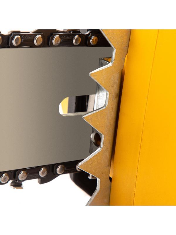 Пила цепная электрическая EDS-2000P, 2 кВт,поперечная, шина 40 см, шаг 3/8, паз 1.3 мм, 57 звеньев Denzel