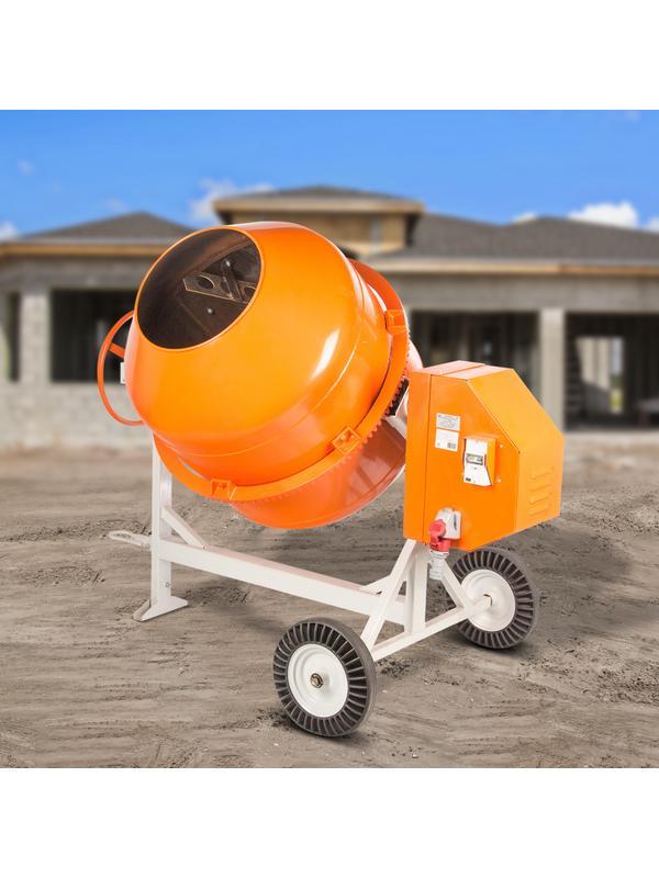 Бетоносмеситель СБР-500А.1, 500 л, 1.5 кВт, 380 В, редуктор.