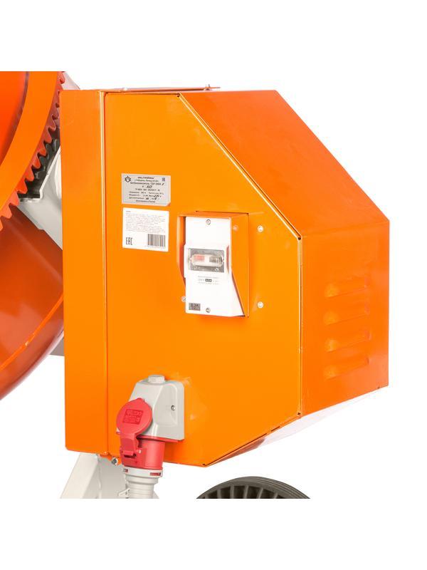 Бетоносмеситель СБР-500А.1, 500 л, 1.5 кВт, 380 В, редуктор.