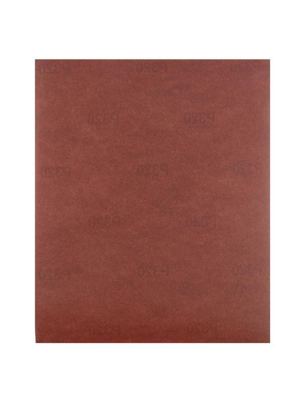 Шлифлист на бумажной основе, P 320, 230 х 280 мм, 10 шт, водостойкий Matrix