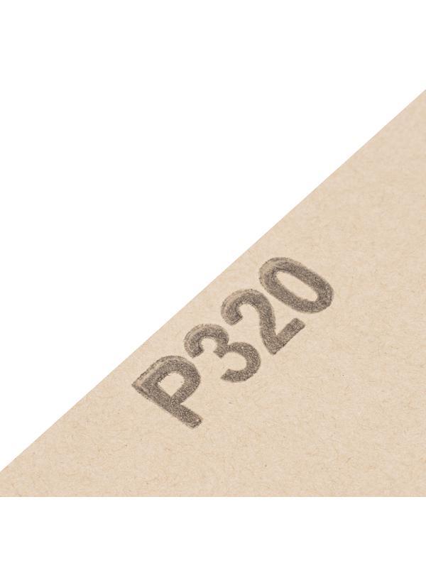 Шлифлист на бумажной основе, P 320, 230 х 280 мм, 10 шт, водостойкий Matrix