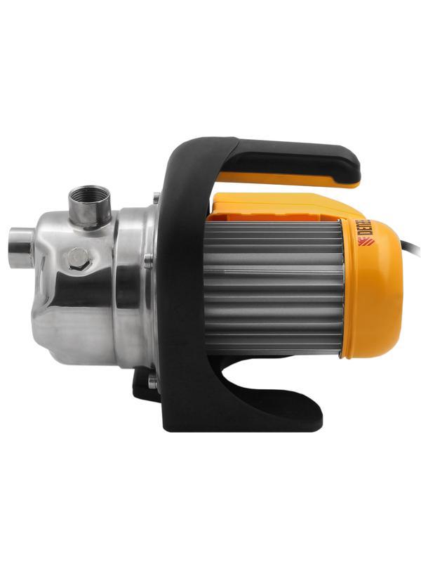 Садовый поверхностный насос GP1200Х, 1200 Вт, 3700 л/ч, подъем 46 м, нержавейка Denzel