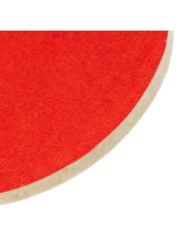 Диск полировальный из натурального войлока, 
