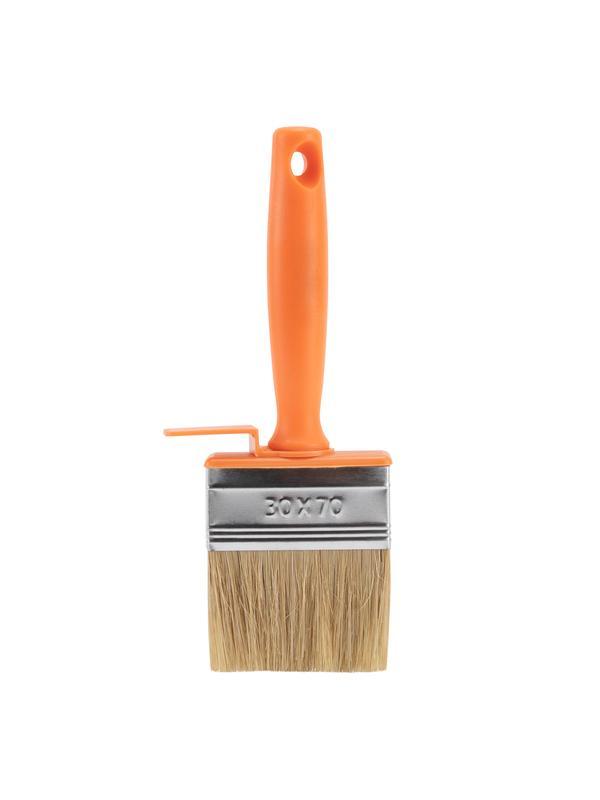 Кисть-ракля, 30 х 70 мм, натуральная щетина, пластмассовый корпус, пластмассовая ручка Sparta