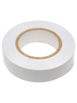 Изолента ПВХ, 19 мм х 20 м, белая Сибртех