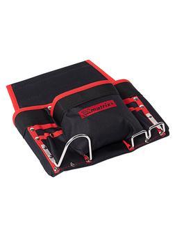 Подсумок поясной, 8 карманов, держатель для молотка, для клещей Matrix