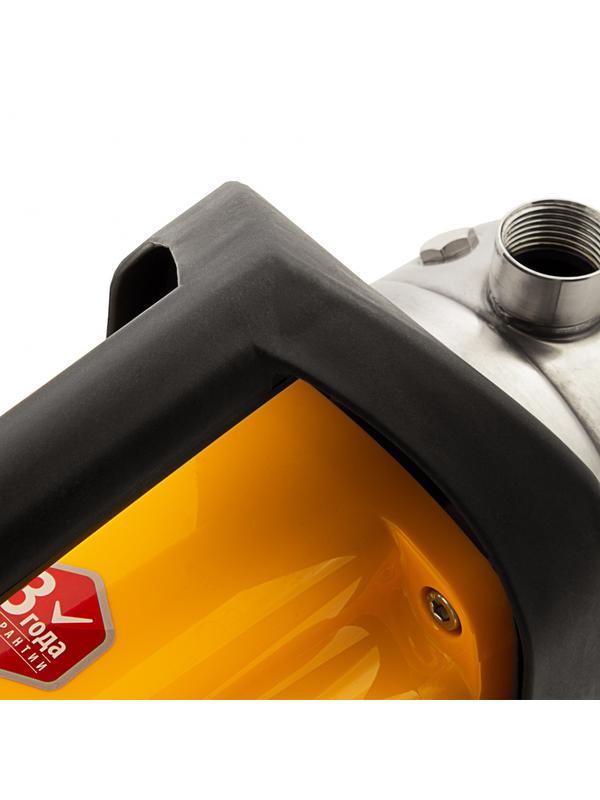 Садовый поверхностный насос GP 1000Х, 1000 Вт, 3500 л/ч, подъем 44 м, нержавейка Denzel