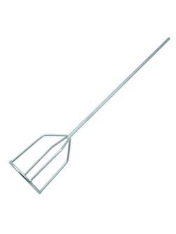 Миксер для гипсовых смесей, 100 х 590 мм, оцинкованный, шестигранный хвостовик 8 мм Denzel