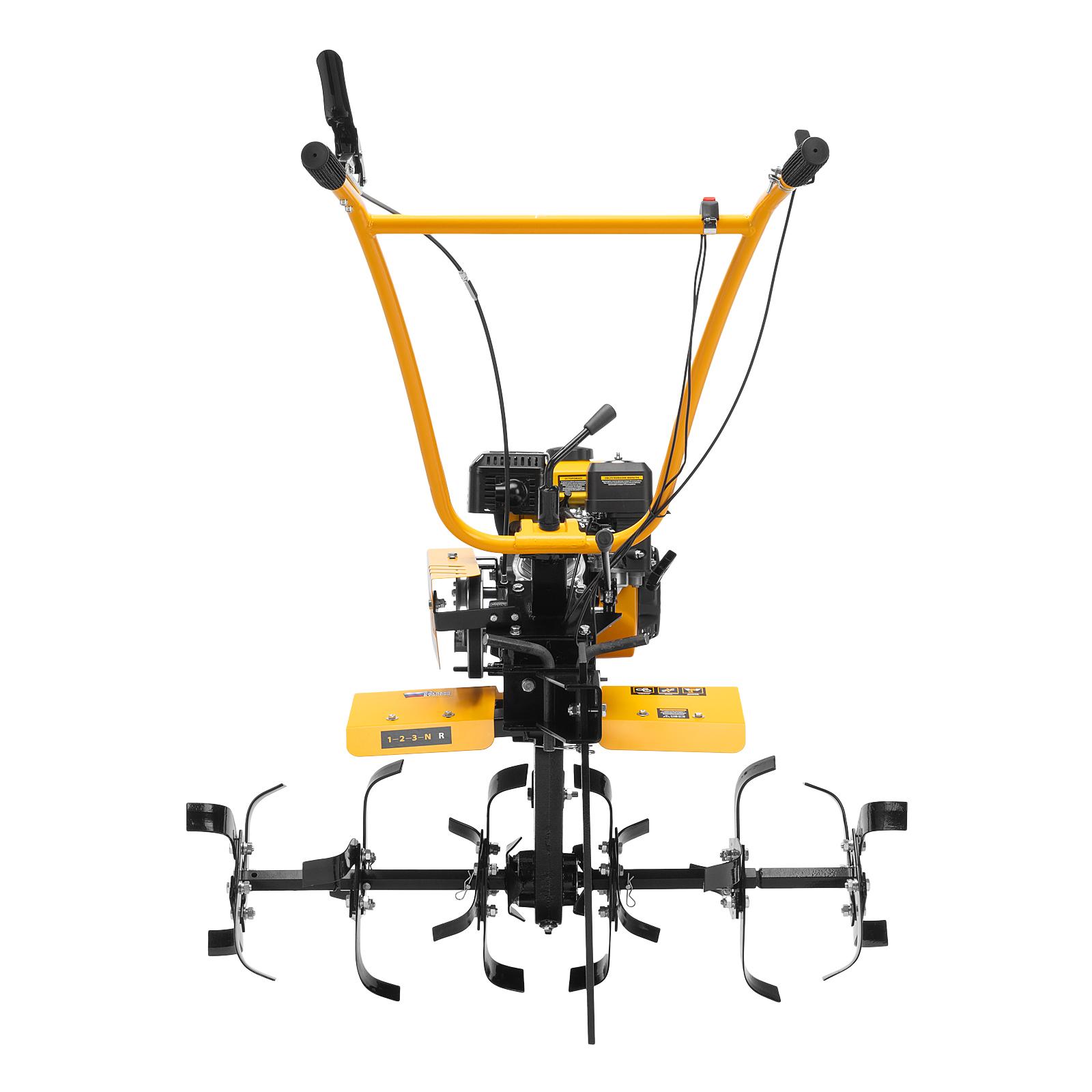 Мотоблок DPT-370S, 7 л.с., ремен.сцеп, фрез 3х4, ШОМ, передачи 3В/1Н Denzel