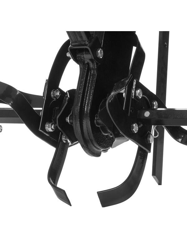 Мотоблок DPT-370S, 7 л.с., ремен.сцеп, фрез 3х4, ШОМ, передачи 3В/1Н Denzel