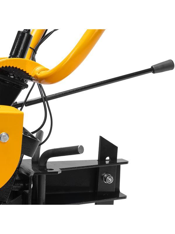 Мотоблок DPT-370S, 7 л.с., ремен.сцеп, фрез 3х4, ШОМ, передачи 3В/1Н Denzel