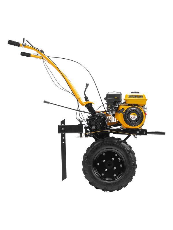 Мотоблок DPT-370S, 7 л.с., ремен.сцеп, фрез 3х4, ШОМ, передачи 3В/1Н Denzel