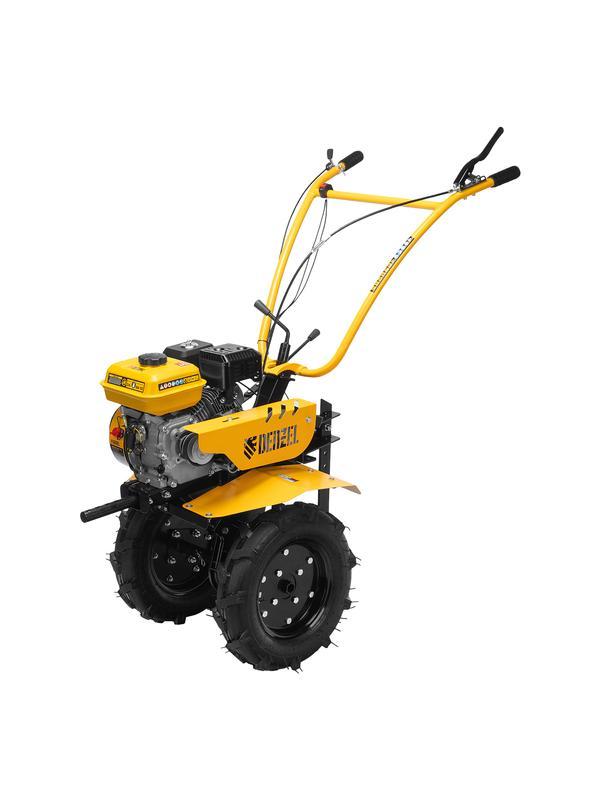 Мотоблок DPT-370S, 7 л.с., ремен.сцеп, фрез 3х4, ШОМ, передачи 3В/1Н Denzel