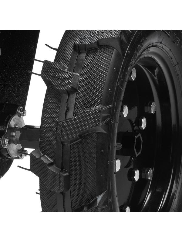 Мотоблок DPT-370S, 7 л.с., ремен.сцеп, фрез 3х4, ШОМ, передачи 3В/1Н Denzel