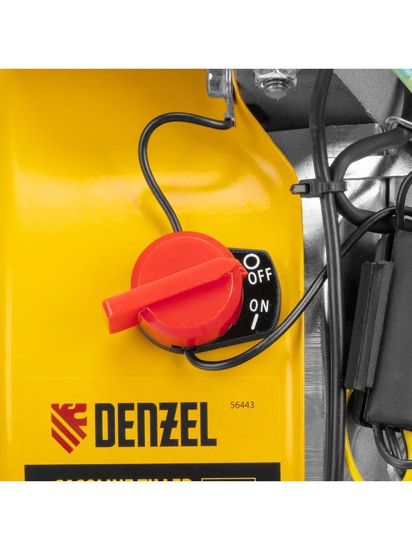 Мотоблок DPT-370S, 7 л.с., ремен.сцеп, фрез 3х4, ШОМ, передачи 3В/1Н Denzel