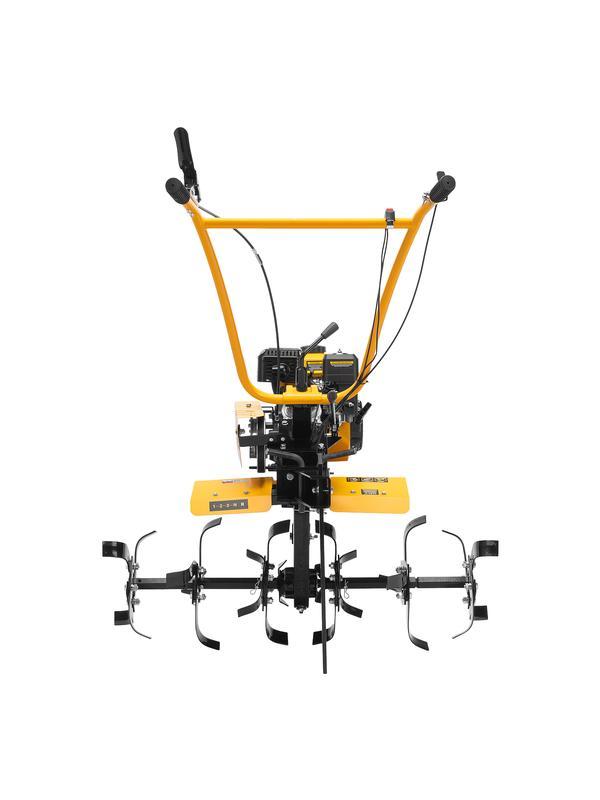 Мотоблок DPT-370S, 7 л.с., ремен.сцеп, фрез 3х4, ШОМ, передачи 3В/1Н Denzel