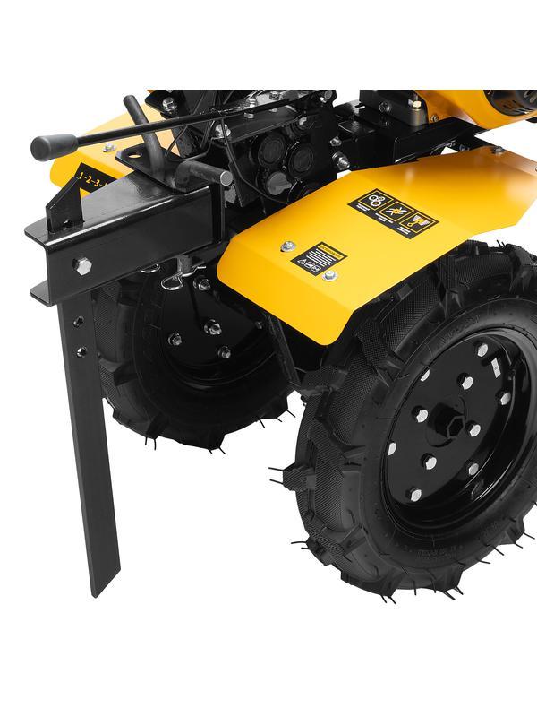 Мотоблок DPT-370S, 7 л.с., ремен.сцеп, фрез 3х4, ШОМ, передачи 3В/1Н Denzel