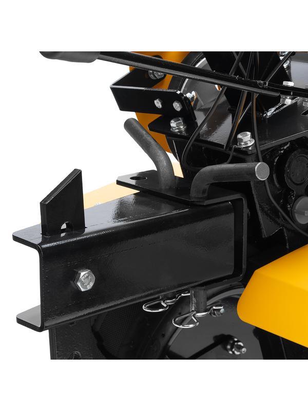 Мотоблок DPT-370S, 7 л.с., ремен.сцеп, фрез 3х4, ШОМ, передачи 3В/1Н Denzel