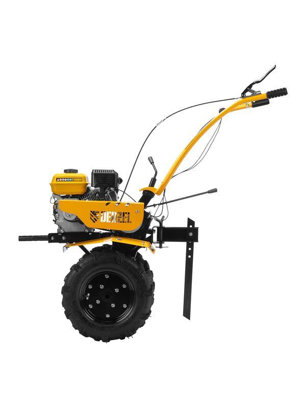 Мотоблок DPT-370S, 7 л.с., ремен.сцеп, фрез 3х4, ШОМ, передачи 3В/1Н Denzel