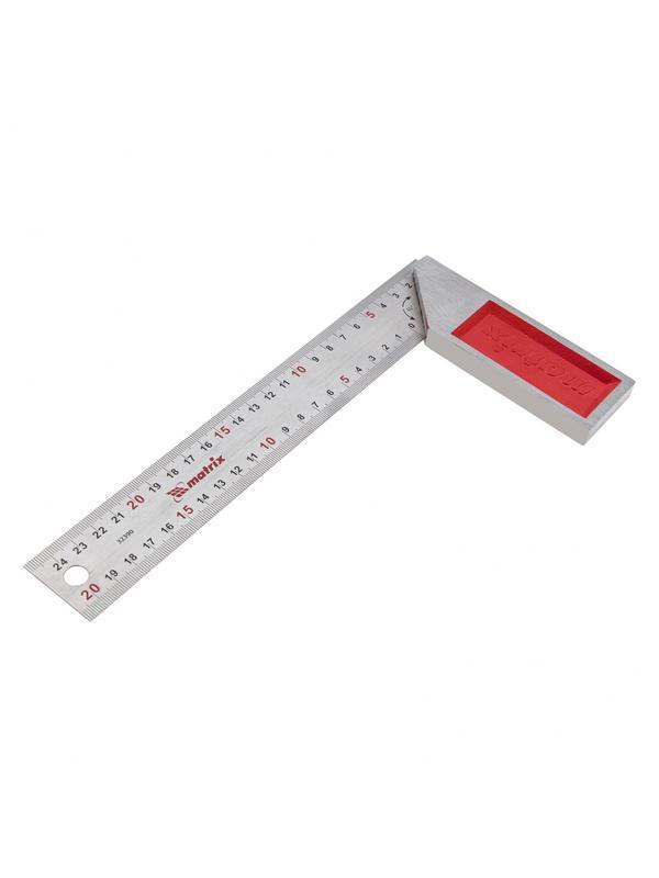 Угольник стальной, 250 мм, градуировка Matrix