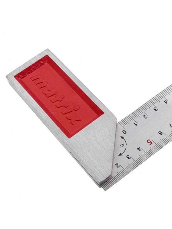 Угольник стальной, 250 мм, градуировка Matrix