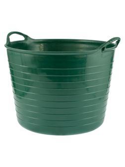 Ведро гибкое сверхпрочное, 28 л, зеленое, Россия, Сибртех