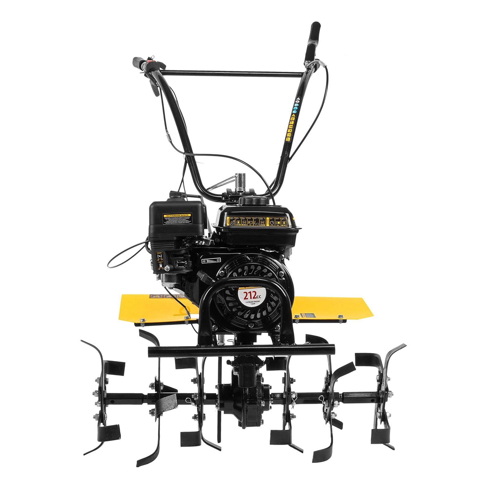 Мотоблок DPT-270X, 7 л.с., диск.сцеп, шир 90 см, глуб 35 см,фрез 3х4,ВОМ,скор 2В/1Н,кол 8