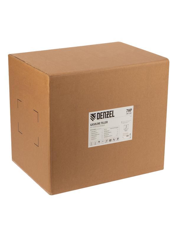 Мотоблок DPT-270X, 7 л.с., диск.сцеп, шир 90 см, глуб 35 см,фрез 3х4,ВОМ,скор 2В/1Н,кол 8