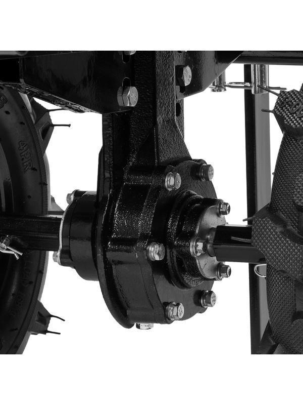 Мотоблок DPT-270X, 7 л.с., диск.сцеп, шир 90 см, глуб 35 см,фрез 3х4,ВОМ,скор 2В/1Н,кол 8