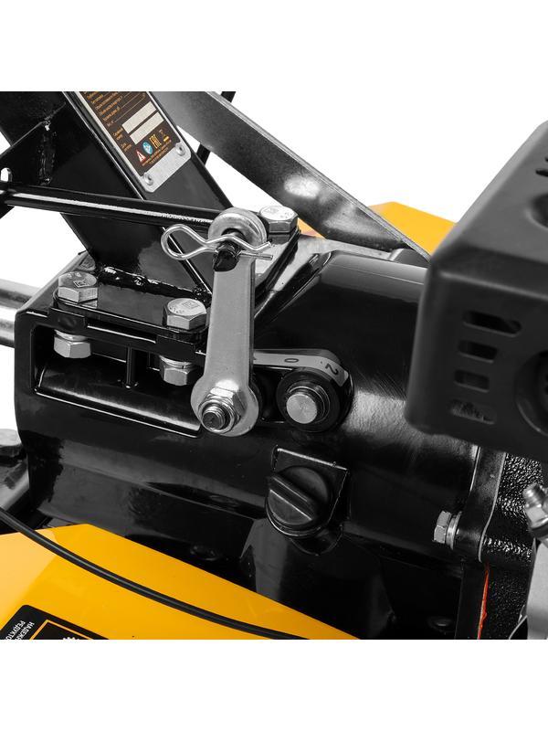 Мотоблок DPT-270X, 7 л.с., диск.сцеп, шир 90 см, глуб 35 см,фрез 3х4,ВОМ,скор 2В/1Н,кол 8