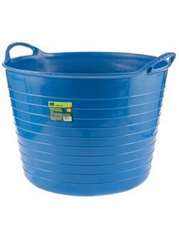 Ведро гибкое сверхпрочное,  28 л, синее, Россия, Сибртех