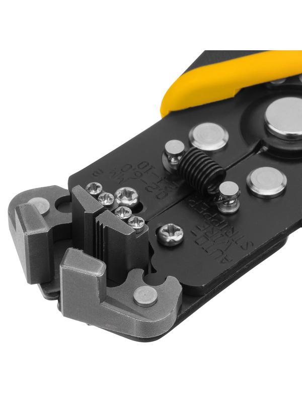 Щипцы для зачистки электропроводов 0,2-6 мм2, функция обрезания проводов// Denzel